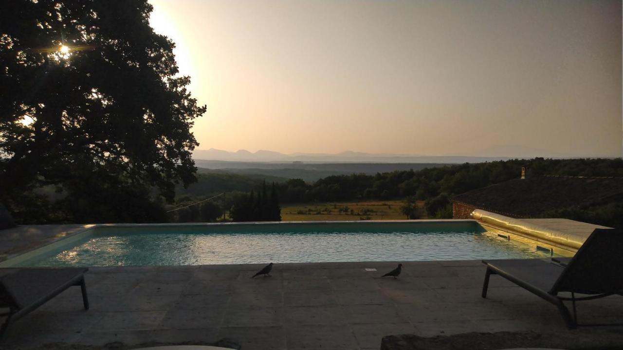 La Ferme Les Eybrachas Hotel Réauville Eksteriør billede