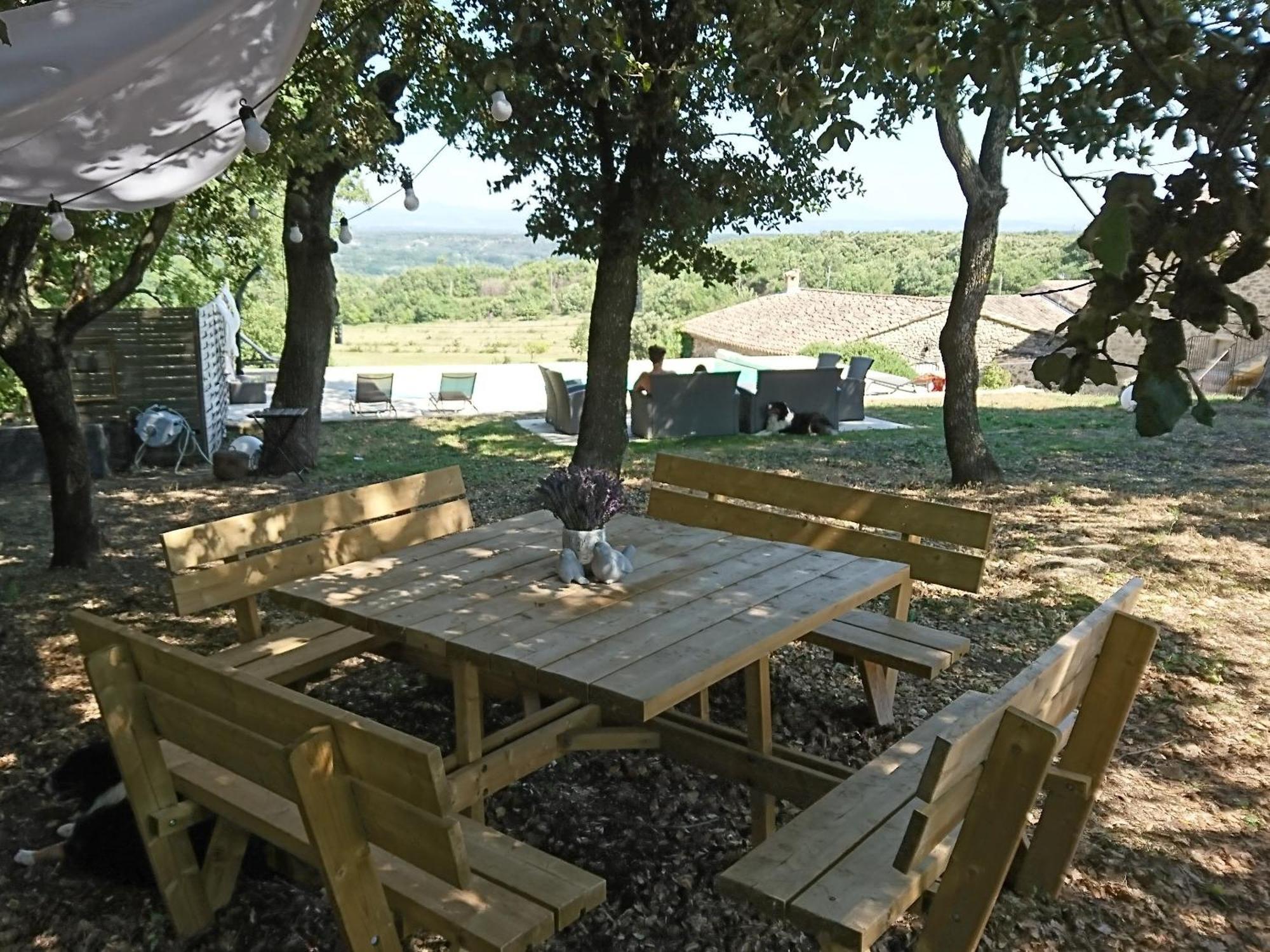 La Ferme Les Eybrachas Hotel Réauville Eksteriør billede