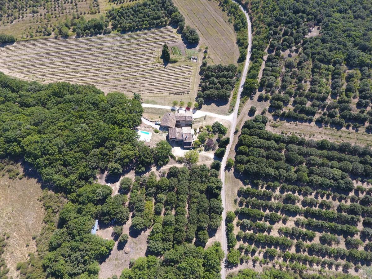 La Ferme Les Eybrachas Hotel Réauville Eksteriør billede